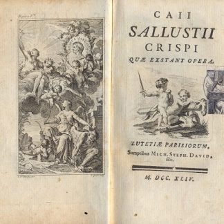 Caii Sallustii Crispi, quae exstant opera.