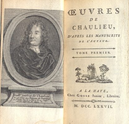 Oeuvres de Chaulieu, d'apres les manuscrits de l'auteur.