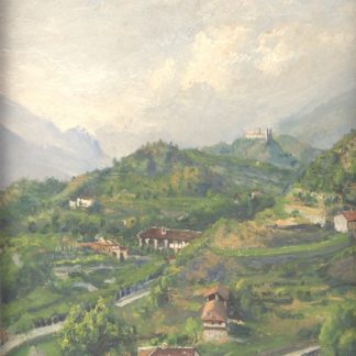 Paesaggio di collina (Montalto Dora - Torino).