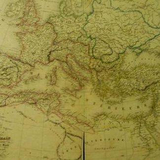L'Empire Romain depuis Constantin jusq'à la fin du 4° Siecle (Atlas de Géographie ancienne et moderne adopté pour le Bibliotheques Militaures).
