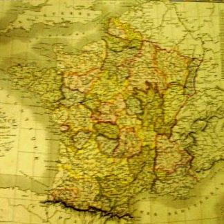 France par provinces (Atlas de Géographie ancienne et moderne adopté pour le Bibliotheques Militaures).