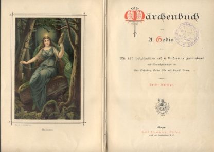 Marchenbuch. Mit 157 Holzschnitten und 6 Bildern im Farbendruck nach Originalzeichnungen von Otto Forsterling, Gustav Sus und Leopold Venus.