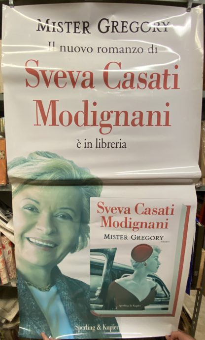 Locandina plastificata Mister Gregory di Sveva Casati Modigliani