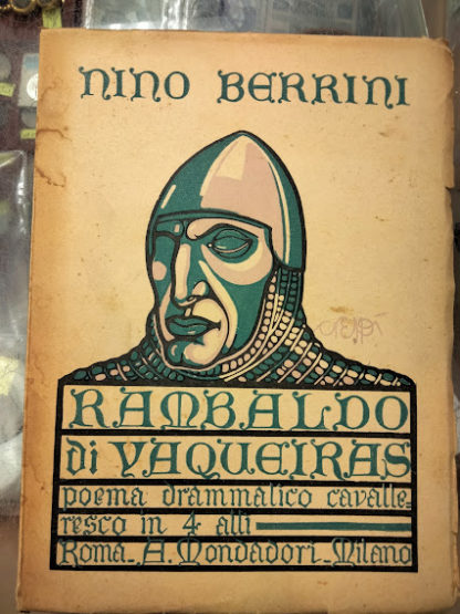 Rambaldo di Vaqueiras. I Monferrato. Poema drammatico cavalleresco in 4 atti .