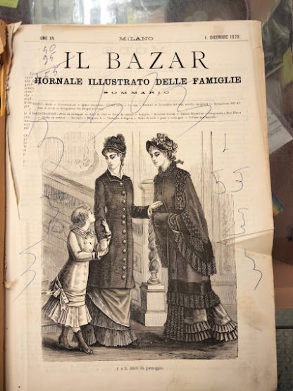 Il Bazar. Giornale illustrato delle famiglie. Bimensile.