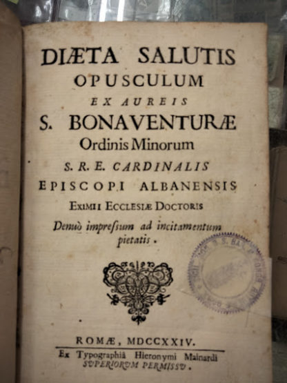 Diaeta Salutis Opusculum.