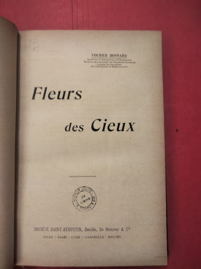 Fleurs des Cieux.